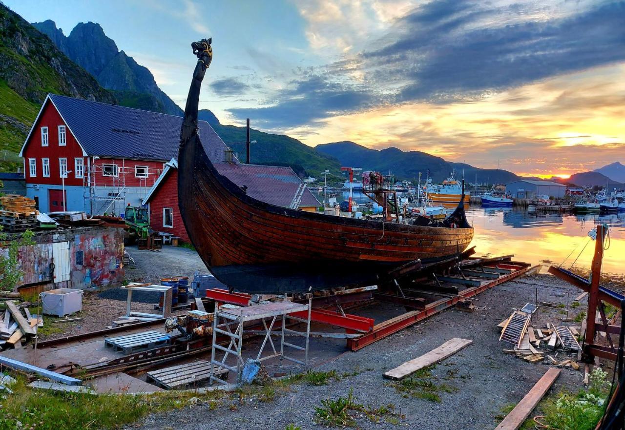 Willa Solrik Beliggenhet I Lofotens Storste Fiskevaer Ballstad Zewnętrze zdjęcie